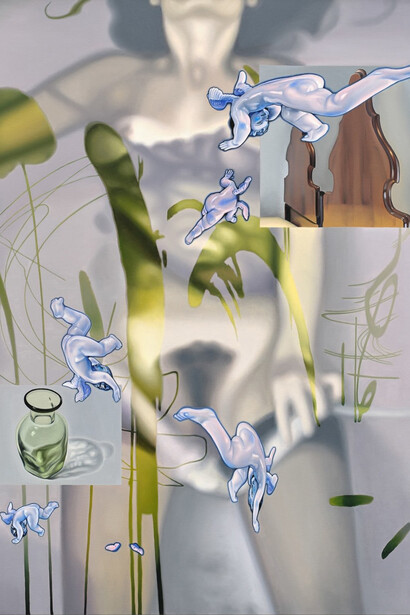 Charlotte Fox, Celestial bodies / something remembered, 2024. Courtesy of 303 Gallery