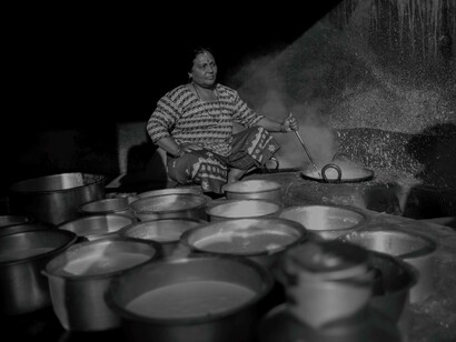 Boiling pots