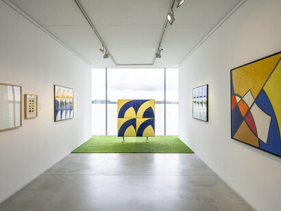 Ferenc Lantos, The creation of nature, exhibition view. Courtesy of Danubiana