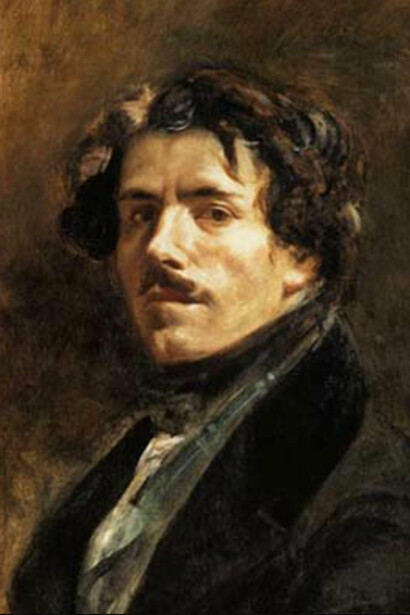 Autoportrait, Eugène Delacroix, Musée du Louvre