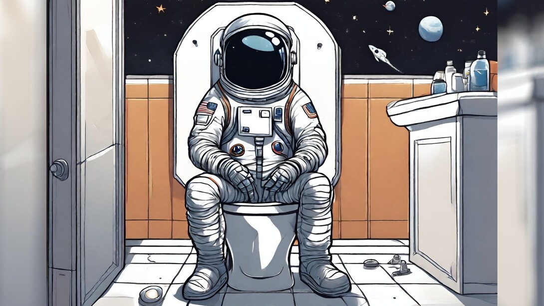 La nuova toilette spaziale della NASA offre più comfort per le donne e una migliore
efficienza per le future missioni nello spazio profondo
Image credit: Daisy Dobrijevic produced in Canva for Space.com