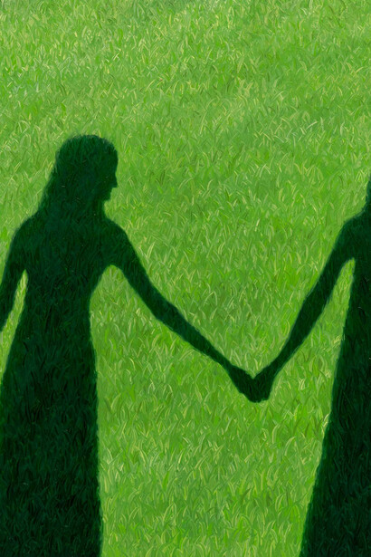 Ava McDonough, Me leaving me, 2024. Courtesy of Shrine Gallery