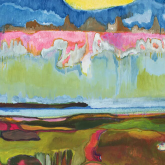 Emmanuel Awuni, 2 pm before the clouds (detail), 2026. Courtesy of Magnin-A Gallery