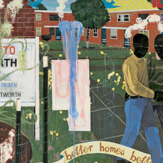 Kerry James Marshall, Better homes, better gardens, 1994. Courtesy of Denver Art Museum