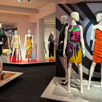 Gianni Versace. Retrospective, exhibition view. Courtesy of Musée Maillol