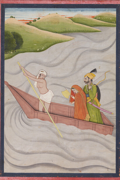 Gambhira Raga, Master of the first generation after Manaku and Nainsukh of Guler, Pahari region, possibly Guler, c. 1790 CE. Courtesy of Museum Rietberg