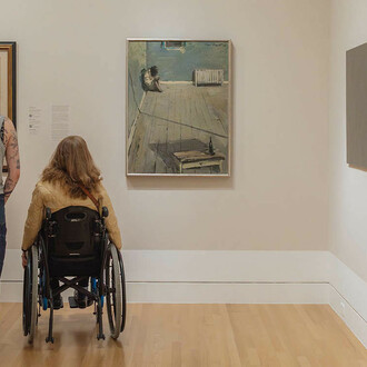 Various artists, Artists’ choice, exhibition view. Courtesy of Frye Art Museum