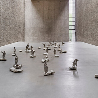 Jeppe Hein, You are never really allone, exhibition view. Courtesy of König Galerie