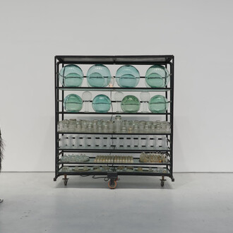 Louise Bourgeois, Gathering wool, exhibition view. Courtesy of Hauser & Wirth