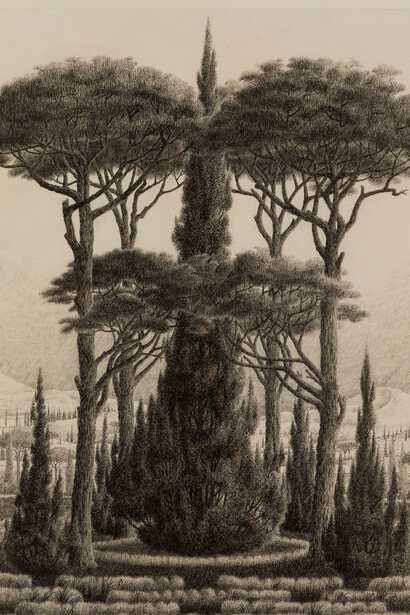 Francois Houtin, Grande piece monte, 1983. Courtesty of Childs Gallery