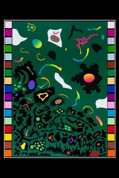 The Dying Coral Reef or Hey Kids ! Don't Try me! 101,7 x 81,3 cm, Ottobre 2011