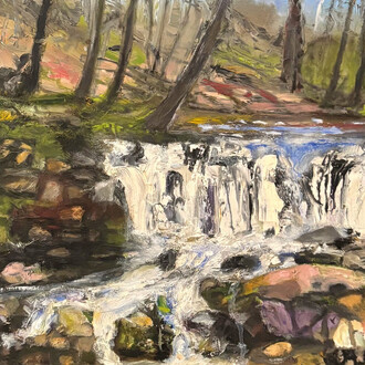 Anne Leith, Platte clove (detail), 2024. Courtesy of Cross Contemporary Art