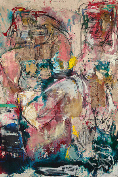 Daniel Crews-Chubb, Out of chaos I, 2024. Courtesy of Timothy Taylor Gallery