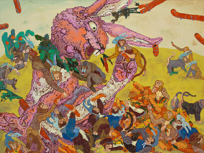 Hsiao Pei-I, The Garden of Earthly Delights, 2022-2023. Courtesy of Taipei Fine Arts Museum