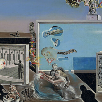 Salvador Dalí, Illumined pleasures (detail), 1929. Courtesy of Museo Thyssen-Bornemisza