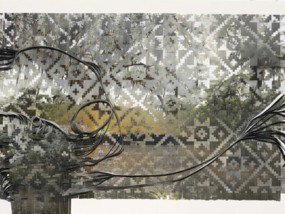 Sarah Sense, Montclair blackbird, 2024. Courtesy of the artist and Bruce Silverstein Gallery