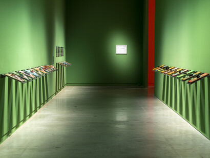 Martín Legón, Only the stones recall, exhibition view. Courtesy of Museo de Arte Moderno de Buenos Aires