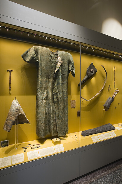 The Culture of the Caucasus, Exhibition view. Courtesy of The State Hermitage Museum