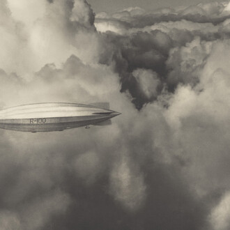 Alfred G. Buckham, R100 (detail), about 1920. Courtesy of National Galleries of Scotland