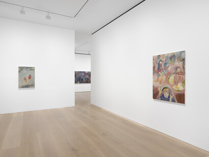Sosa Joseph, Pennungal: lives of women and girls, exhibition view. Courtesy of David Zwirner Gallery
