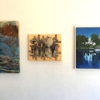Various artists, People and places, exhibition view. Courtesy of Elisa Contemporary Art
