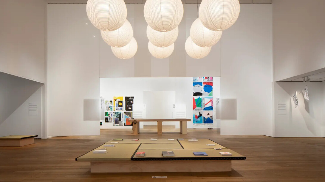 Various artists, Japanese graphic design today, exhibition view. Courtesy of Museum für Gestaltung