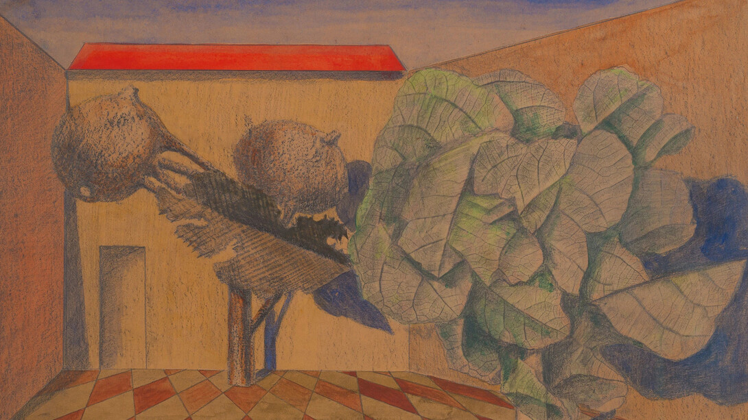 Max Ernst, Le tilleul et le chataignier, 1925. Courtesy of Weinstein Gallery