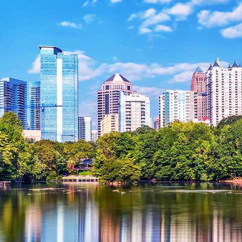 Residents of greener communities report feeling better near green spaces and there are numerous health benefits