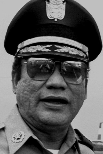 Manuel Noriega, dictador militar de Panamá entre 1983 y 1989