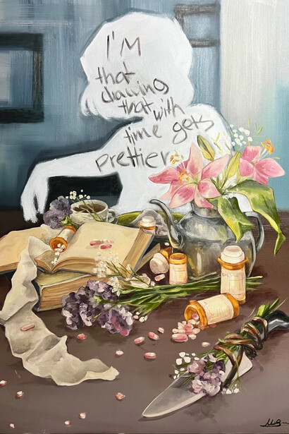 Nataly Saavedra, Will you get prettier?, 2023. Courtesy of Pan American Art Projects Gallery