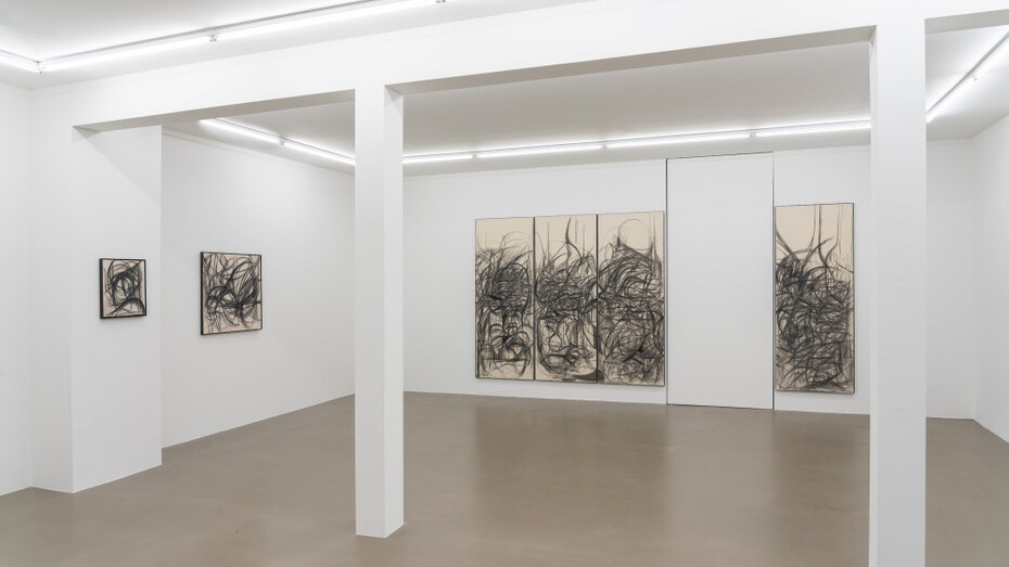 Peppi Bottrop, Wait till the end, exhibition view. Courtesy of Meyer Riegger