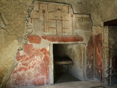 Casa del bel cortile, Ercolano
