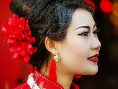 Retrato de una joven china