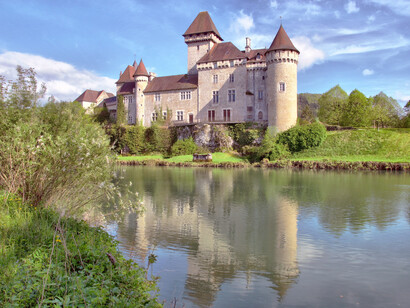 Castillo di Cléron, en el Franco Condado, región donde transcurre la primera parte de la novela de Stendhal