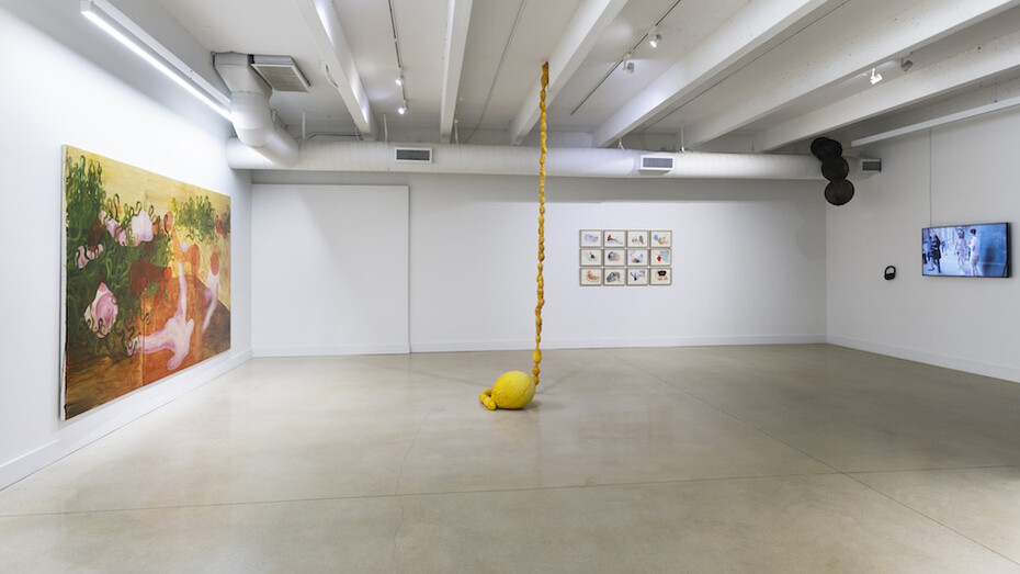 Various artists, What lies beneath, exhibition view. Courtesy of Zilberman Gallery