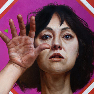 Dorielle Caimi, Stop and go rigamarole (detail). Courtesy of Gerald Peters Contemporary