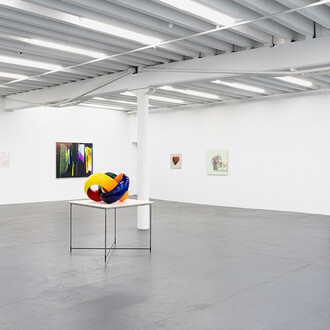 Various artists, Regroup show, exhibition view. Courtesy of Miguel Abreu Gallery