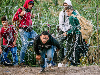 Young refugees
