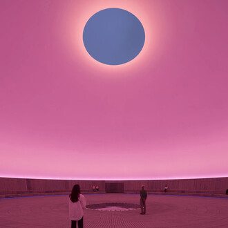 James Turrell, As seen below, exhibition view. Courtesy of ARoS
