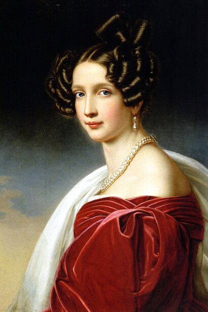 Ritratto dell'Arciduchessa Sofia realizzato da Joseph Karl Stieler