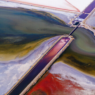 David Maisel, Spiraling 6 (detail), 2024. Courtesy of Haines Gallery