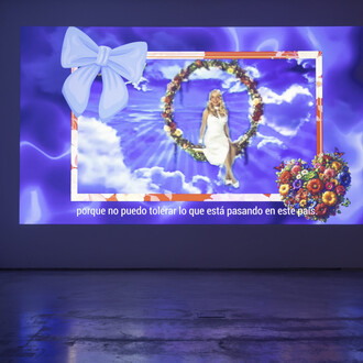 María Ruido, exhibition view. Courtesy of Rosa Santos Gallery