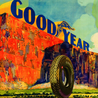 Yvonne Bordio, Goodyear (detail), c. 1930. Courtesy of Phoenix Art Museum