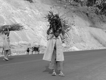 Un bambino sulla strada, Ruanda