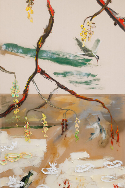 Darius Yektai, Skimming tern, 2023. Courtesy of Grenning Gallery
