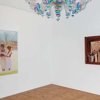 Genieve Figgis, Unearthly pursuits, exhibition view. Courtesy of Almine Rech
