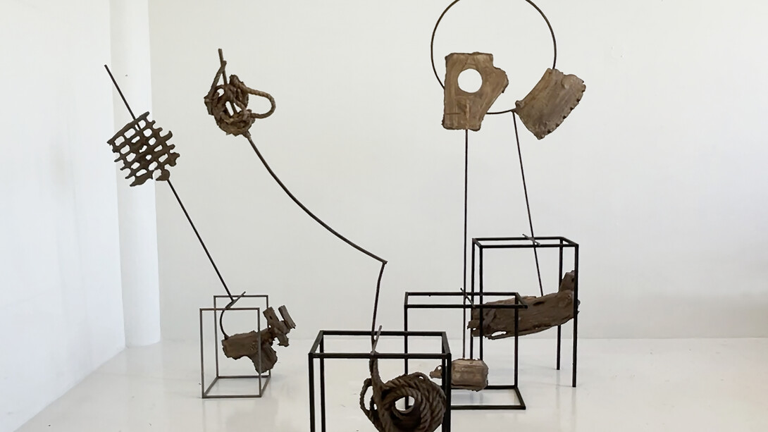 Marie Lorenz, Drift tilt, exhibition view. Courtesy of Jack Hanley Gallery
