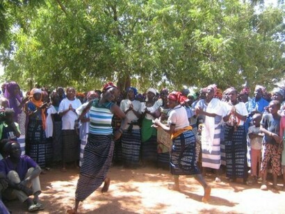 The Sakouli love singing and dancing
