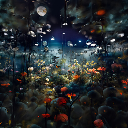 Mary Mattingly, Moon garden, 2023. Courtesy of Robert Mann Gallery