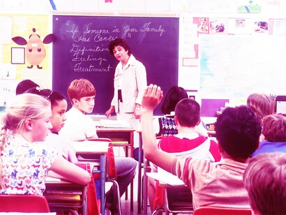 The benefits of the education system in the pre-Covid classroom of students in this middle school setting